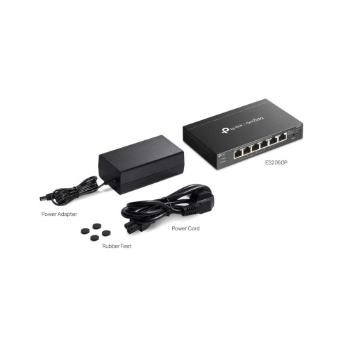 Комутатор мережевий D-Link ES206GP Комутатор мережевий D-Link ES206GP