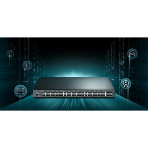 Комутатор мережевий TP-Link SG3452X Комутатор мережевий TP-Link SG3452X