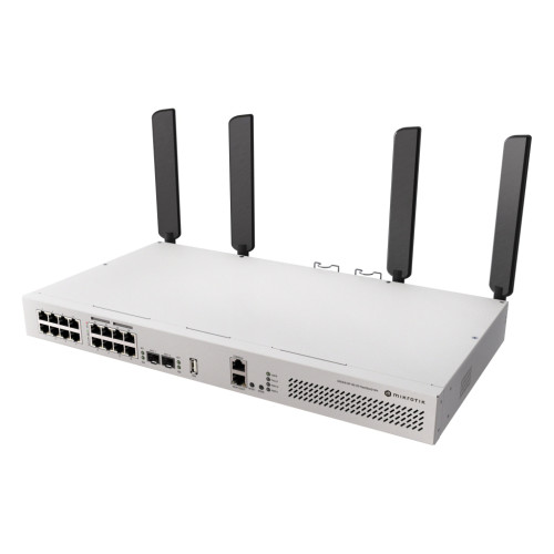 Комутатор мережевий Mikrotik CRS418-8P-8G-2S+5AXQ2AXQ Комутатор мережевий Mikrotik CRS418-8P-8G-2S+5AXQ2AXQ