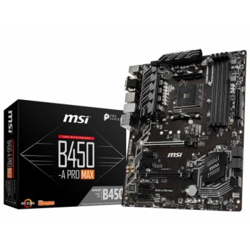 Материнська плата MSI B450-A PRO MAX