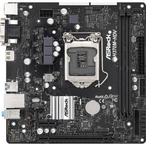 Материнська плата ASRock H370M-HDV