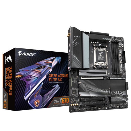 Материнська плата GIGABYTE X670 AORUS ELITE AX