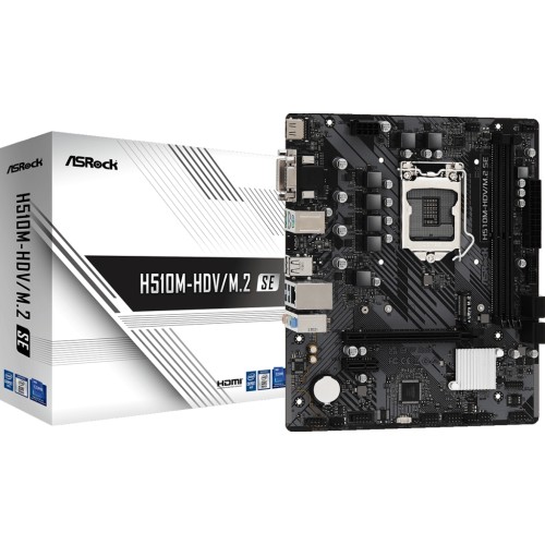 Материнська плата ASRock H510M-HDV/M.2 SE