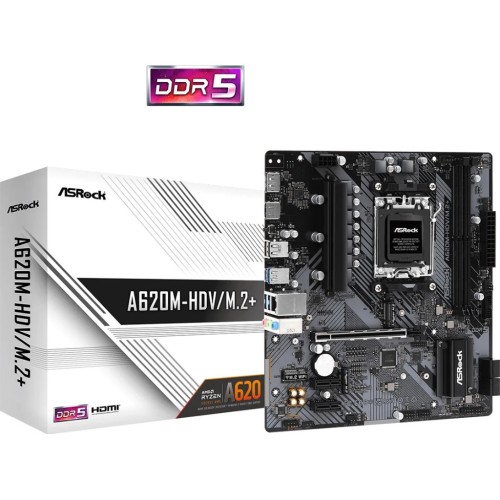 Материнська плата ASRock A620M-HDV/M.2