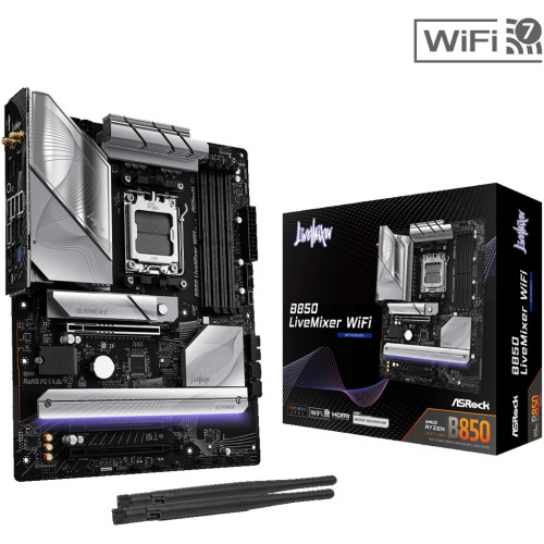 Материнська плата ASRock B850 LIVEMIXER WIFI