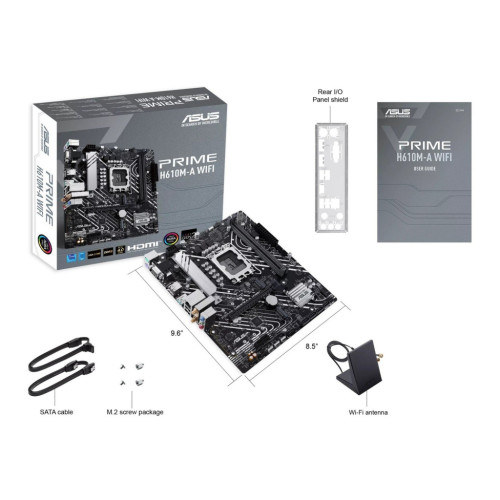 Материнська плата ASUS PRIME H610M-A WIFI