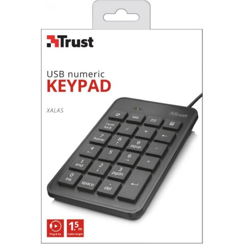Клавіатура Trust Xalas USb numeric keypad (22221)