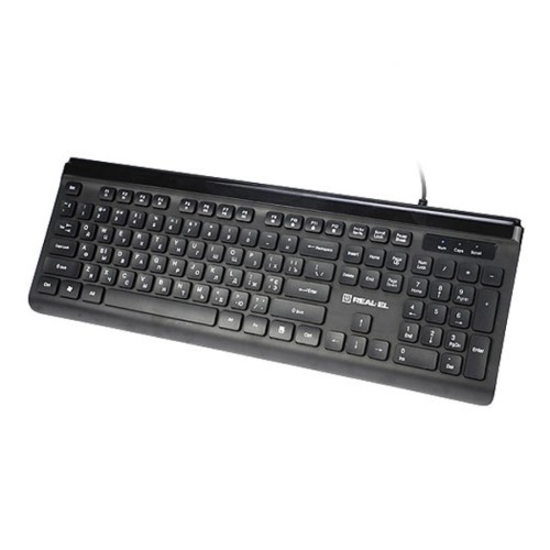 Клавіатура REAL-EL 7085 Comfort Black