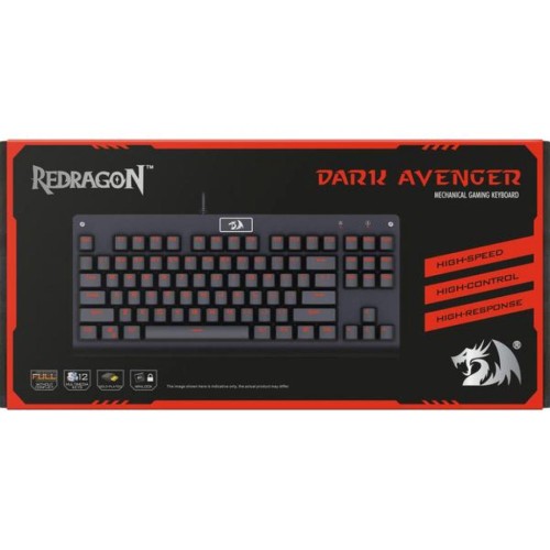 Клавіатура Redragon Dark Avenger RU Black (75087)