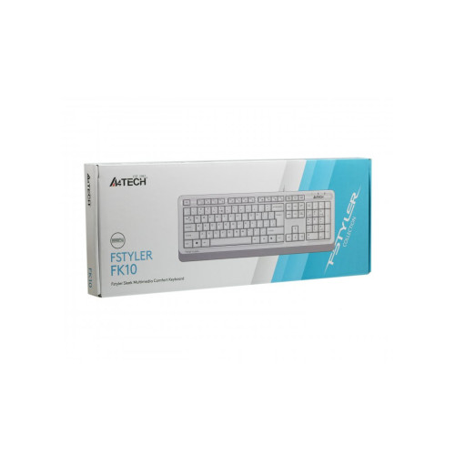 Клавіатура A4Tech FK10 White