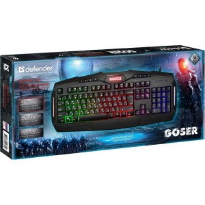 Клавіатура Defender Goser GK-772L Black (45772)