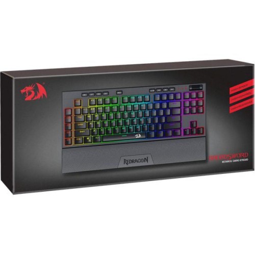 Клавіатура Redragon Broadsword RGB USB Black (77548)