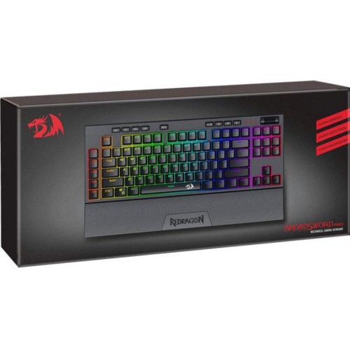 Клавіатура Redragon Broadsword Pro RGB USB Black (77515)