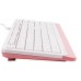 Клавіатура A4Tech FK10 Pink