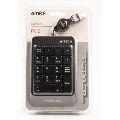 Клавіатура A4Tech FK13 Grey