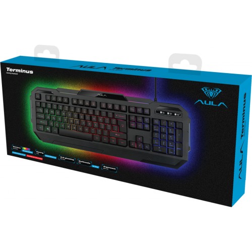 Клавіатура Aula Terminus gaming keyboard EN/RU (6948391234519)