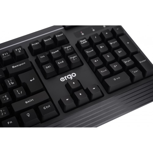 Клавіатура Ergo KB-612 USB Black (KB-612)