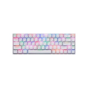 Клавіатура 2E GAMING KG370 RGB 68key Gateron Brown Switch USB White (2E-KG370UWT-BR)