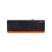 Клавіатура A4Tech FKS10 USB Orange