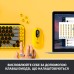 Клавіатура Logitech POP Keys Wireless Mechanical Keyboard Blast Yellow (920-010716)