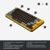 Клавіатура Logitech POP Keys Wireless Mechanical Keyboard Blast Yellow (920-010716)