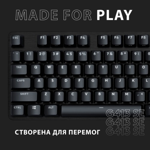 Клавіатура Logitech G413 SE Mechanical Tactile Switch USB Black (920-010438)