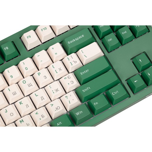 Клавіатура Akko 3087 Matcha Red Bean Cherry MX Brown Green (A3087_MA_CBR)