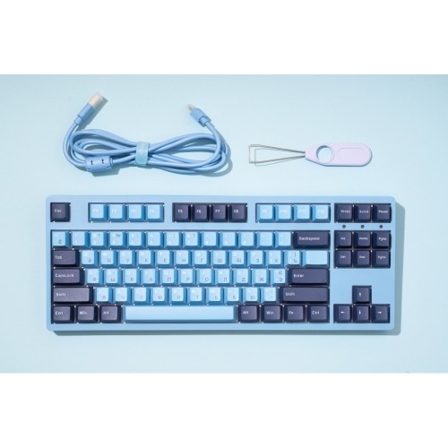 Клавіатура Akko 3087 Mirror of the Sky Cherry MX Brown Blue (A3087_MI_CBR)