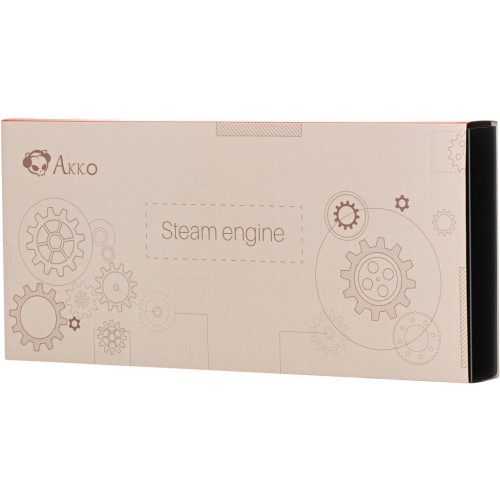 Клавіатура Akko 3087 Steam Engine Akko CS Lavender Purple Grey/Red (A3087_SE_ALP)