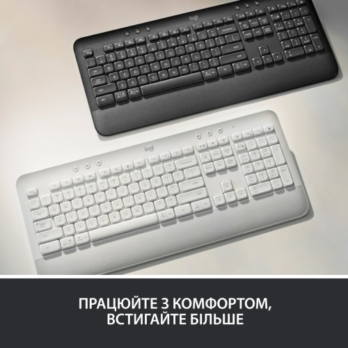 Клавіатура Logitech Signature K650 USB/Bluetooth UA Graphite (920-010945)