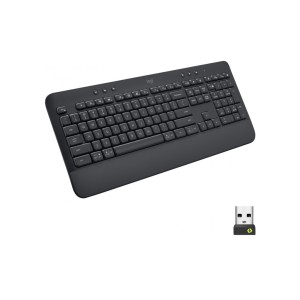 Клавіатура Logitech Signature K650 For Business RUS USB/Bluetooth Graphite (920-010950)