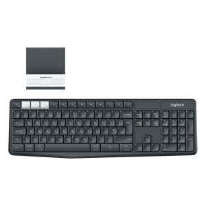 Клавіатура Logitech K375s Multi-Device Wireless UA Graphite (920-008181)