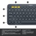 Клавіатура Logitech K380 Multi-Device Bluetooth UA Graphite (920-007582)