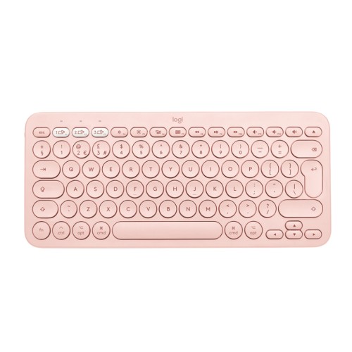 Клавіатура Logitech K380 Multi-Device Bluetooth UA Rose (920-009867)