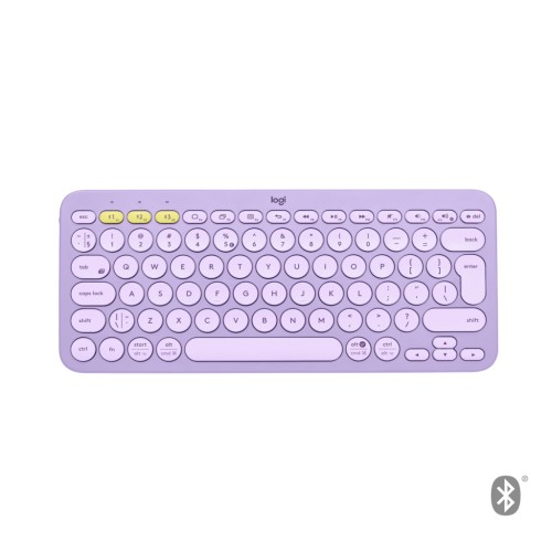 Клавіатура Logitech K380 Multi-Device Bluetooth UA Lavender Lemonade (920-011166)