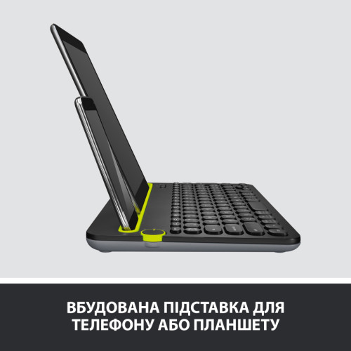 Клавіатура Logitech K480 Multi-Device Bluetooth UA Black (920-006366)