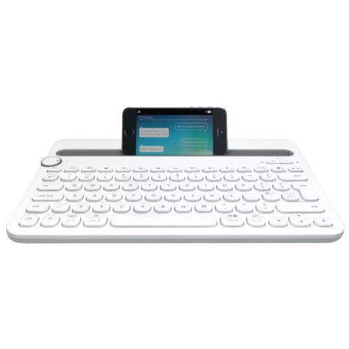 Клавіатура Logitech K480 Multi-Device Bluetooth UA White (920-006367)