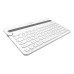 Клавіатура Logitech K480 Multi-Device Bluetooth UA White (920-006367)
