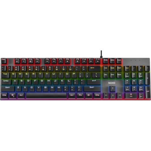 Клавіатура Noxo Retaliation Mechanical Blue switches RU (4770070882085)