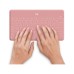 Клавіатура Logitech Keys-To-Go для iPhone iPad Apple TV UA Blush Pink (920-010059)