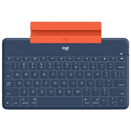 Клавіатура Logitech Keys-To-Go для iPhone iPad Apple TV UA Classic Blue (920-010060)