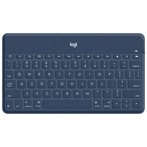 Клавіатура Logitech Keys-To-Go для iPhone iPad Apple TV UA Classic Blue (920-010060)