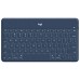 Клавіатура Logitech Keys-To-Go для iPhone iPad Apple TV UA Classic Blue (920-010060)