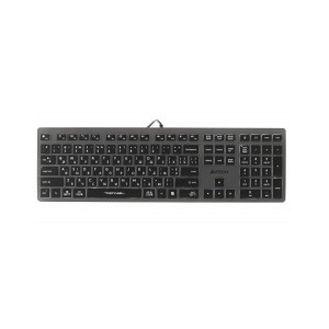 Клавіатура A4Tech FX60 USB Grey White backlit