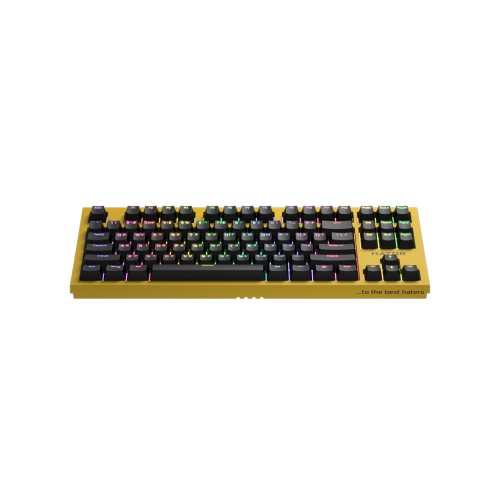 Клавіатура Hator Skyfall TKL PRO Wireless Yellow (HTK-668)