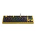 Клавіатура Hator Skyfall TKL PRO USB Yellow (HTK-657)