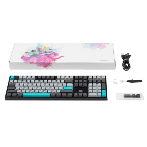 Клавіатура Varmilo VEA108 Moonlight Cherry Mx Blue Multicolor (A26A023A1A1A06A007)