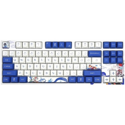 Клавіатура Varmilo VEA87 Lovebirds-I Cherry Mx Blue Multicolor (A23A002A1A0A01A003)