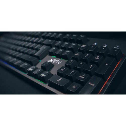 Клавіатура Xtrfy K3 Semi Mech RGB UA Black (XG-K3-RGB-UKR)