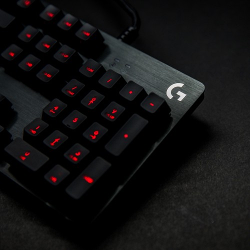 Клавіатура Logitech G413 Mechanical Gaming Romer-G tactile USB UA Carbon (920-008310)